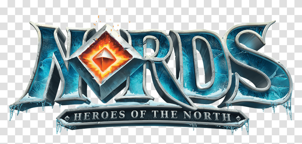 Nords Board Game Title Logo, Text, Symbol, Light, Trademark Transparent Png