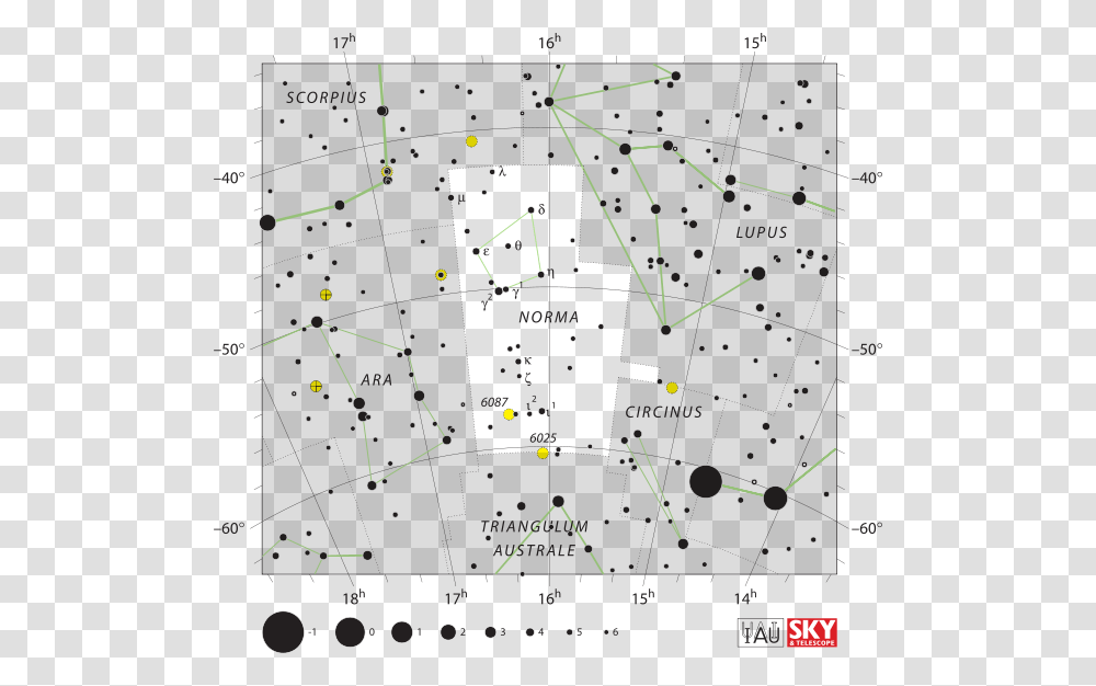 Norma Constellation With Stars Names, Nature, Outdoors, Plot, Astronomy Transparent Png