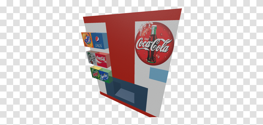 Normal Coke Machine Logo Roblox Coca Cola, Beverage, Drink, Soda, Vending Machine Transparent Png