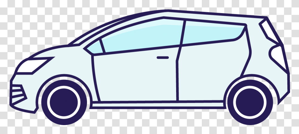 Normal Hackback Car Top View Icon Carros Estacionados Para Colorear, Vehicle, Transportation, Outdoors, Screen Transparent Png