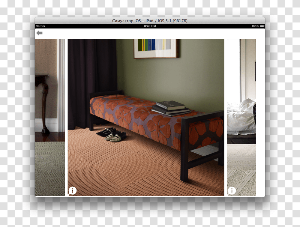 Normal On Ios Bed Frame, Furniture, Bedroom, Indoors, Housing Transparent Png