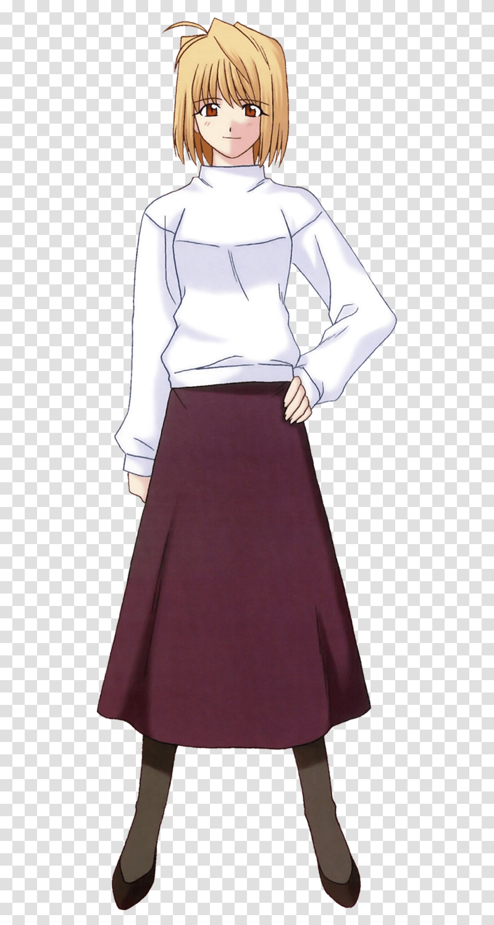 Normal Type Moon Arcueid, Apparel, Skirt, Female Transparent Png