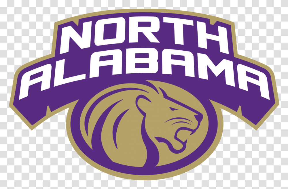 North Alabama Lions Logo Download Vector North Alabama Football Logo, Meal, Food, Text, Plant Transparent Png