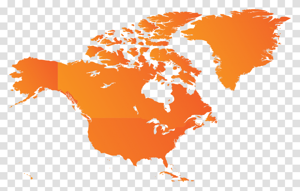 North America Grey Map, Bonfire, Flame, Diagram, Plot Transparent Png