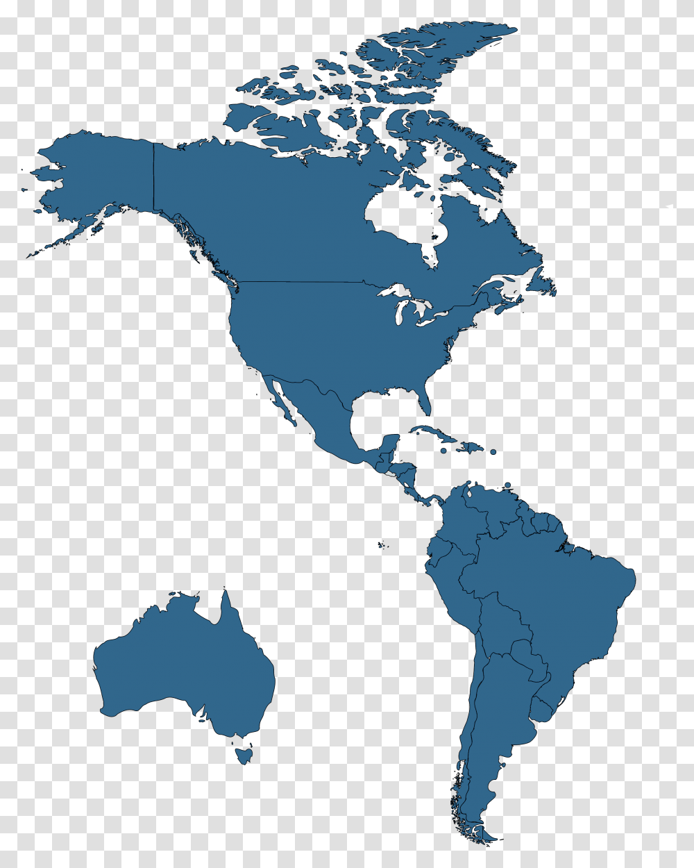 North America Map Silhouette Download Blank Pacific Rim Map, Diagram, Plot, Atlas, Nature Transparent Png