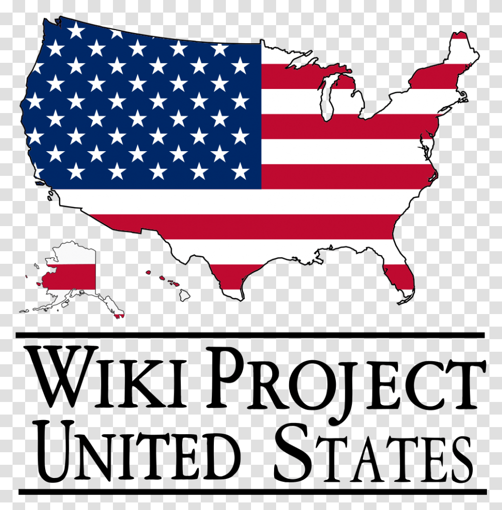 North America Map With Flag Clipart Download Flag Usa Map, American Flag, Person, Human Transparent Png