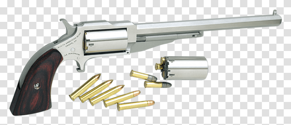 North American Arms 22 Long Barrel, Weapon, Weaponry, Gun, Ammunition Transparent Png