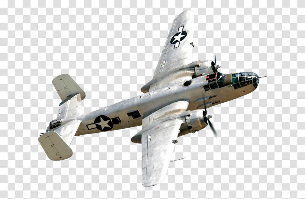 North American B 25 Mitchell, Airplane, Aircraft, Vehicle, Transportation Transparent Png