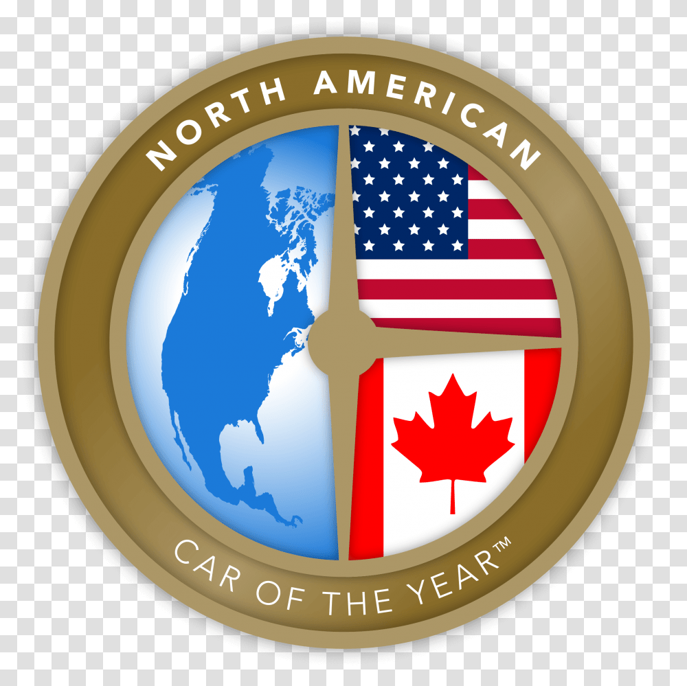 North American Car Utility And Truck Of The Year Awards Jeep Gladiator Truck Of The Year, Symbol, Logo, Gold, Flag Transparent Png