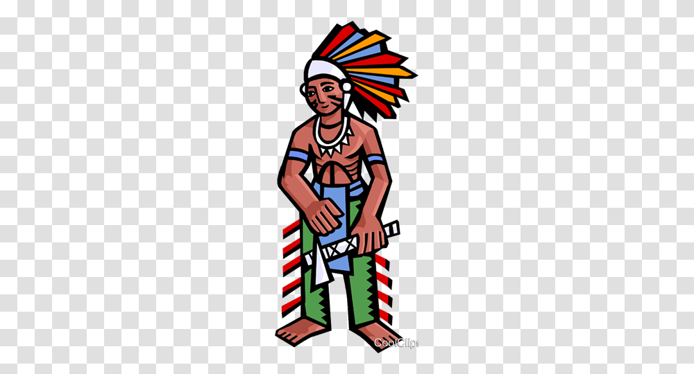 North American Indian Royalty Free Vector Clip Art Illustration, Person, Outdoors, Performer, Worker Transparent Png