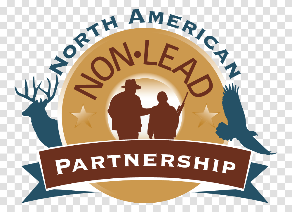 North American Non Lead Partnership Logo Blue Moon, Person, Poster, Advertisement, Label Transparent Png