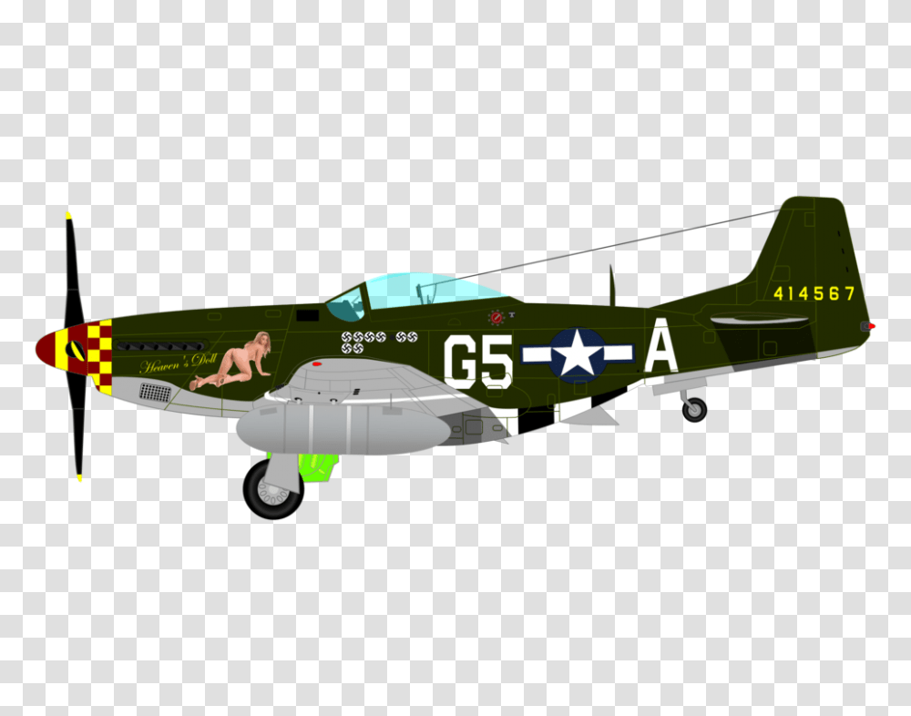 North American P Mustang North American A Apache Airplane, Aircraft, Vehicle, Transportation, Warplane Transparent Png
