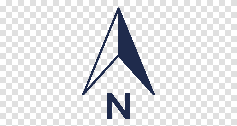 North Arrow Architecture & Clipart Free Seta Norte, Triangle, Arrowhead Transparent Png