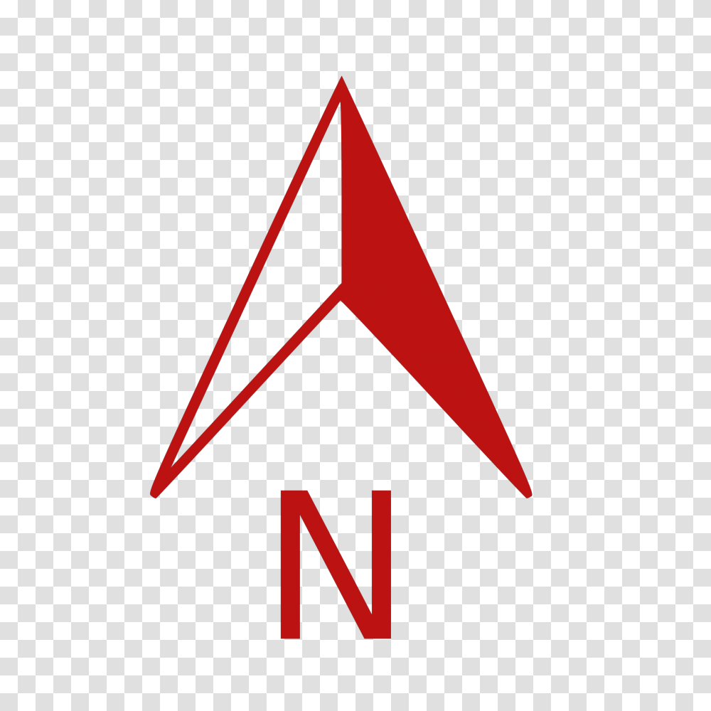 North Arrow Arrowpng Images Pluspng Red North Arrow, Triangle, Symbol Transparent Png