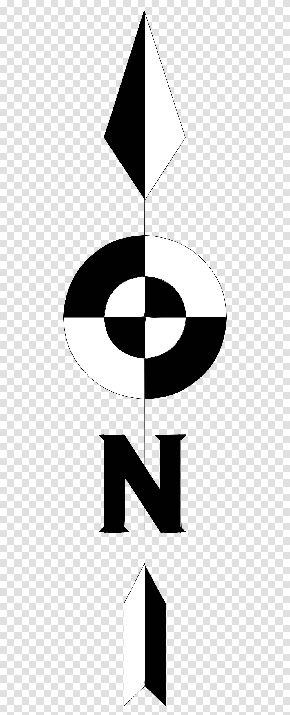 North Arrow Clip Art, Logo, Trademark, Emblem Transparent Png