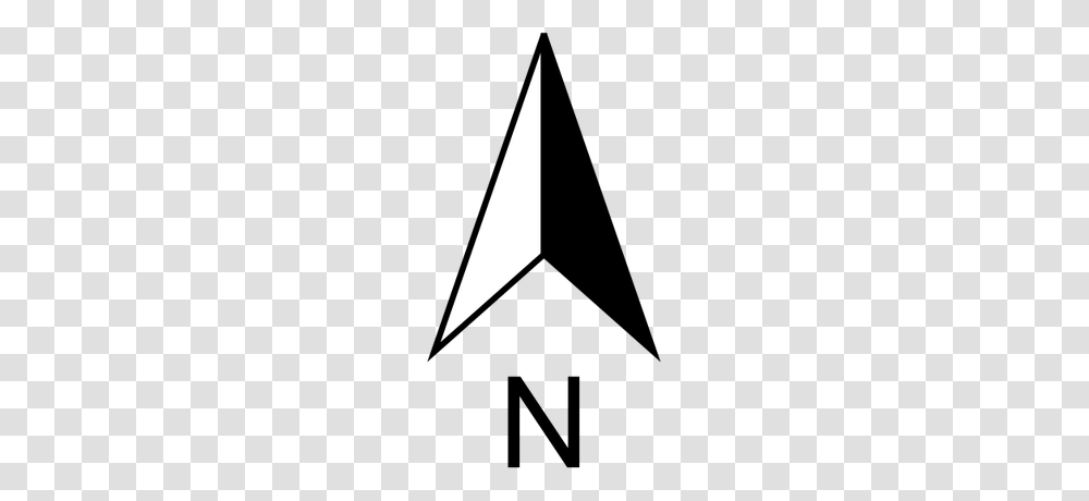 North Arrow Clip Art, Triangle, Logo, Trademark Transparent Png