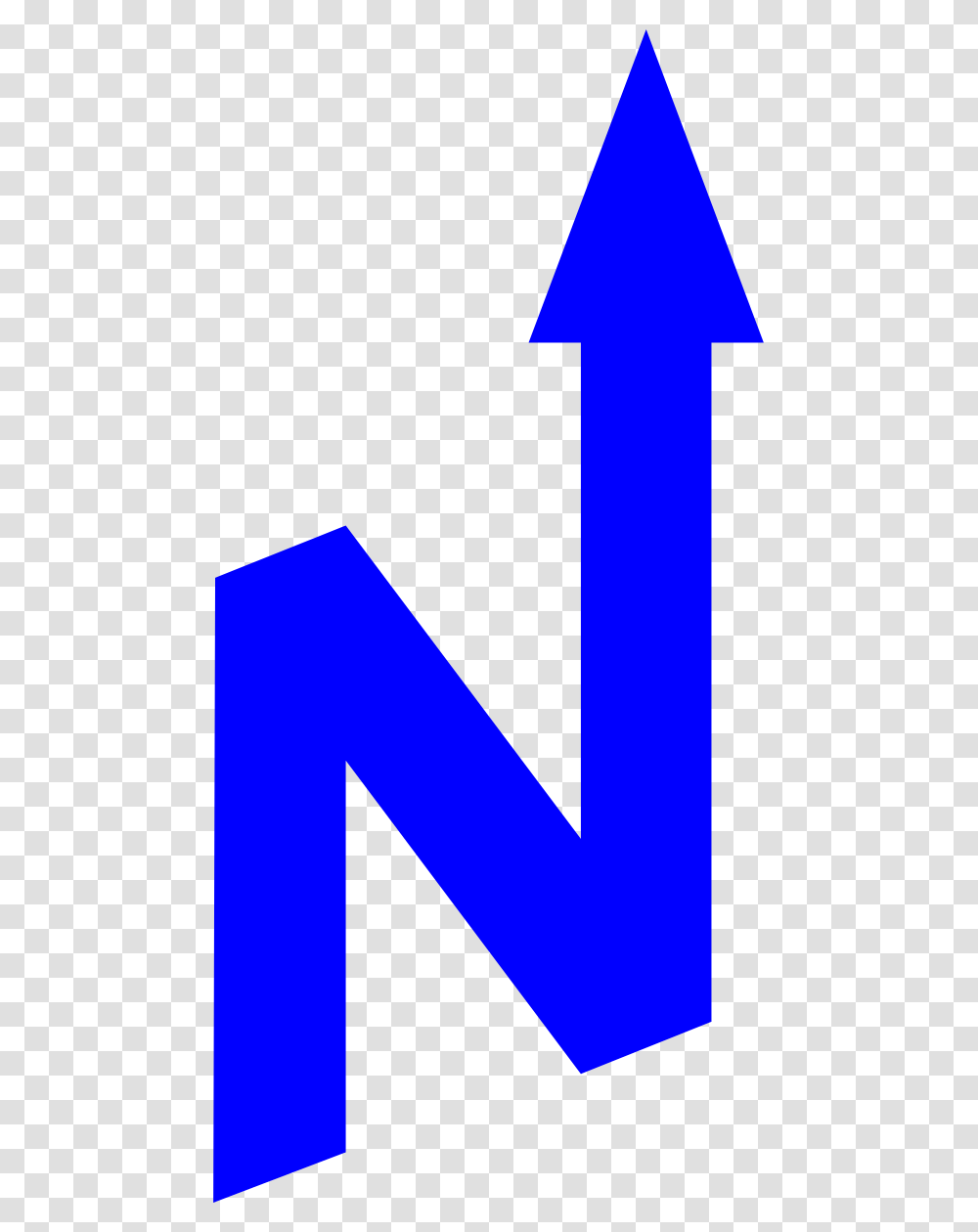 North Arrow Orienteering Svg Vector File Vector Clip Colored North Arrow, Alphabet, Word Transparent Png