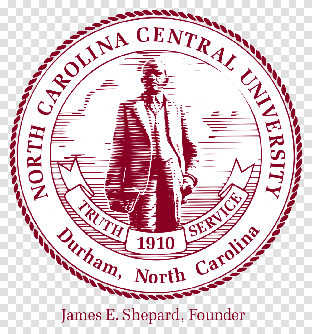 North Carolina Central University Seal, Logo, Trademark, Poster Transparent Png