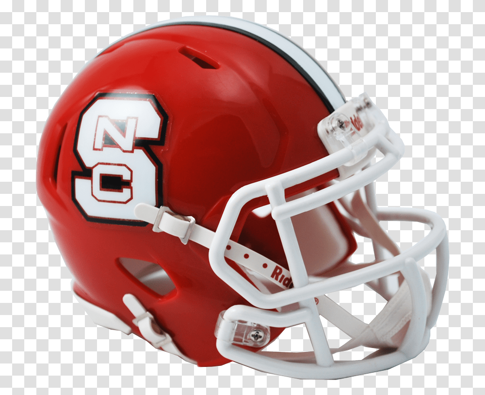 North Carolina State Red Speed Mini Helmet Houston Cougars Football Helmet, Apparel, American Football, Team Sport Transparent Png