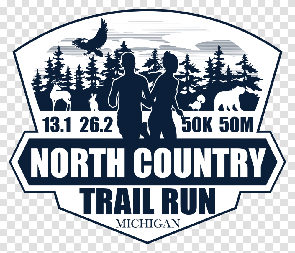 North Country Trail Run 2019, Person, Poster, Advertisement, Bird Transparent Png