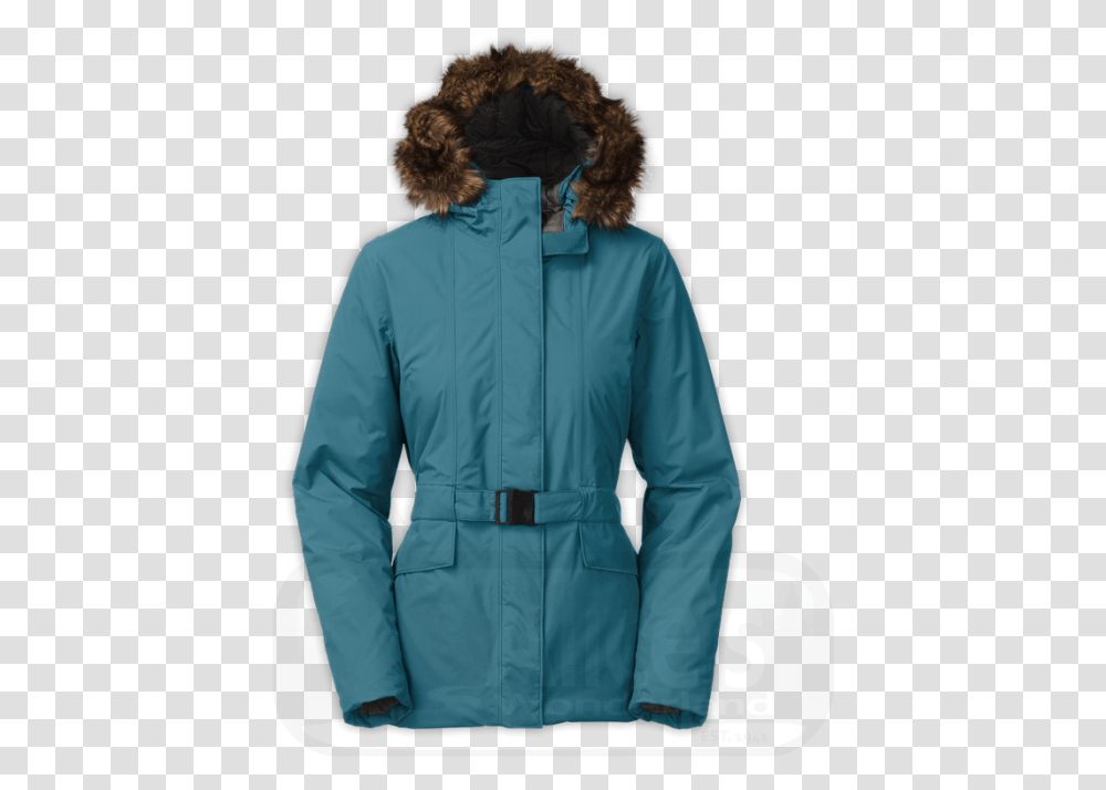 North Face Teal Womens Dunagiri Parka, Apparel, Coat, Jacket Transparent Png