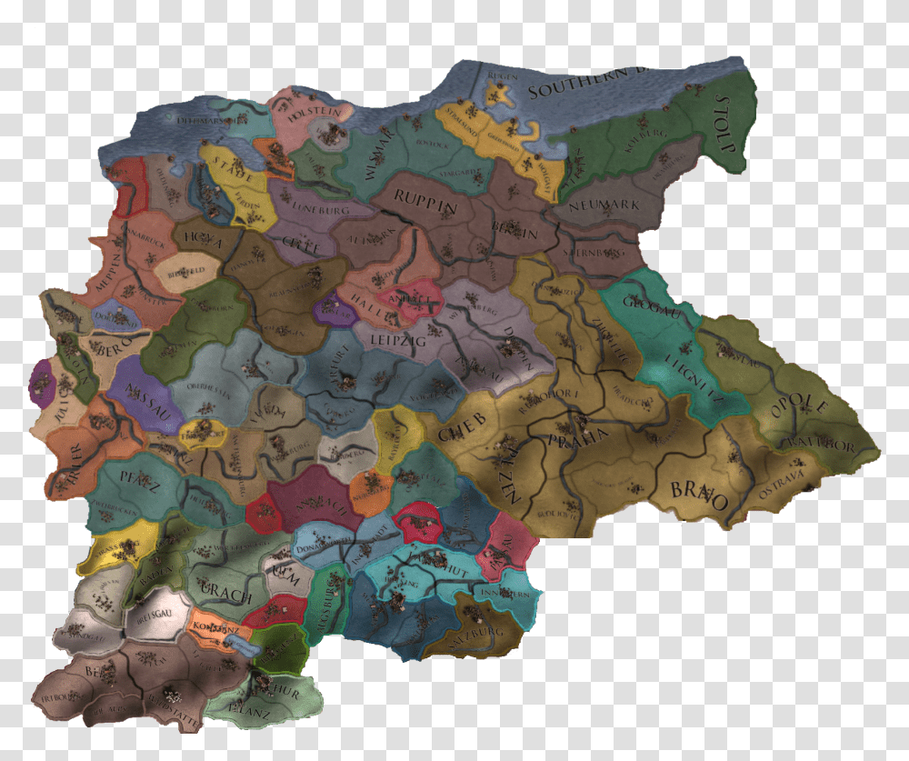 North Germany, Map, Diagram, Plot, Atlas Transparent Png