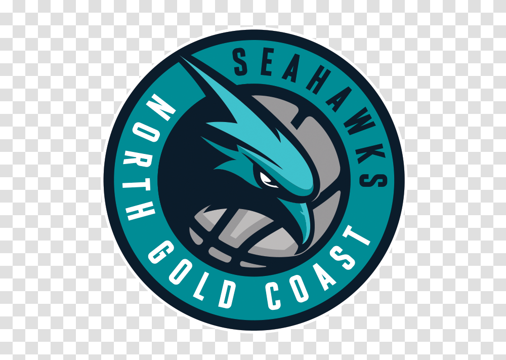North Gold Coast Seahawks, Logo, Label Transparent Png