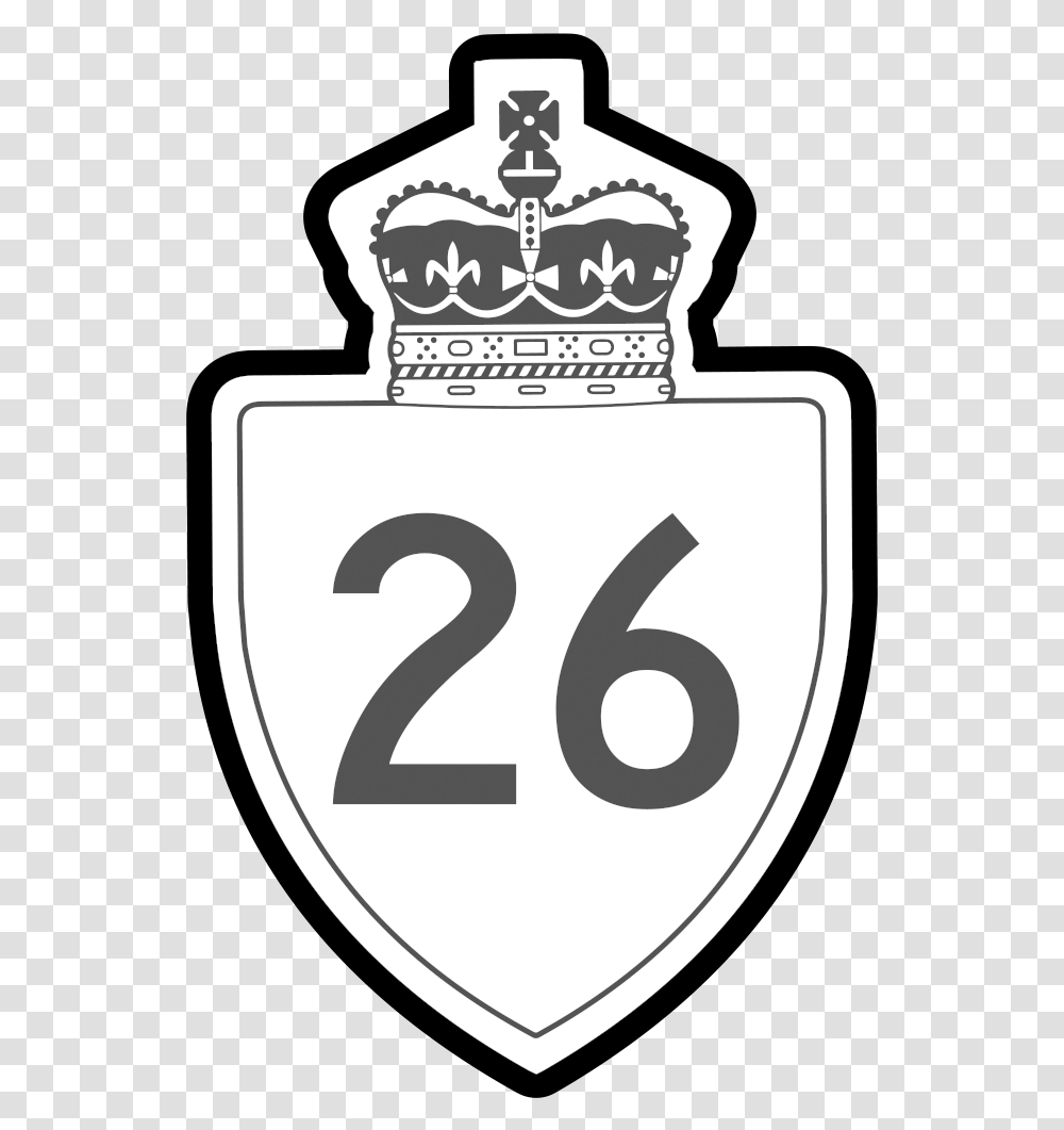 North Highway Ontario Symbol, Number, Armor, Shield Transparent Png