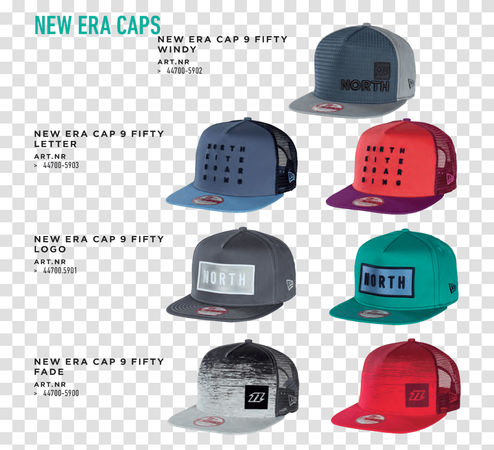 North Kiteboarding New Era Cap, Apparel, Hat, Helmet Transparent Png
