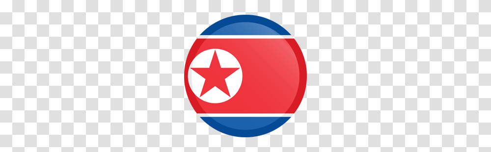 North Korea Flag Clipart, Star Symbol, First Aid, Logo Transparent Png