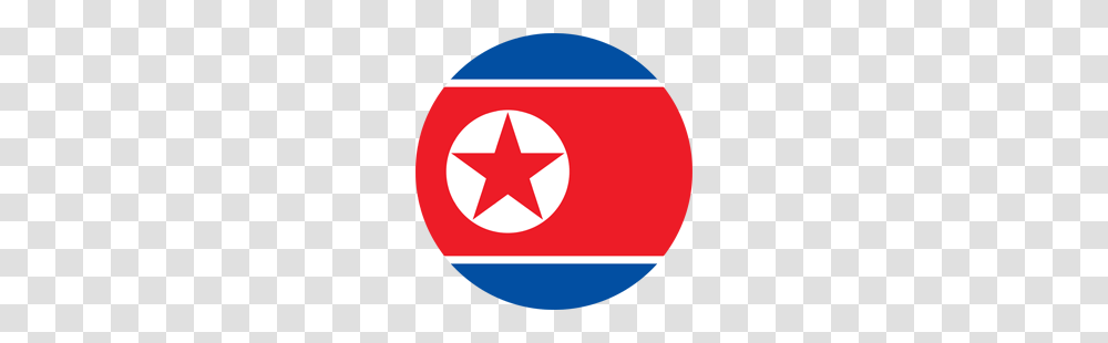 North Korea Flag Icon, First Aid, Star Symbol, Logo Transparent Png