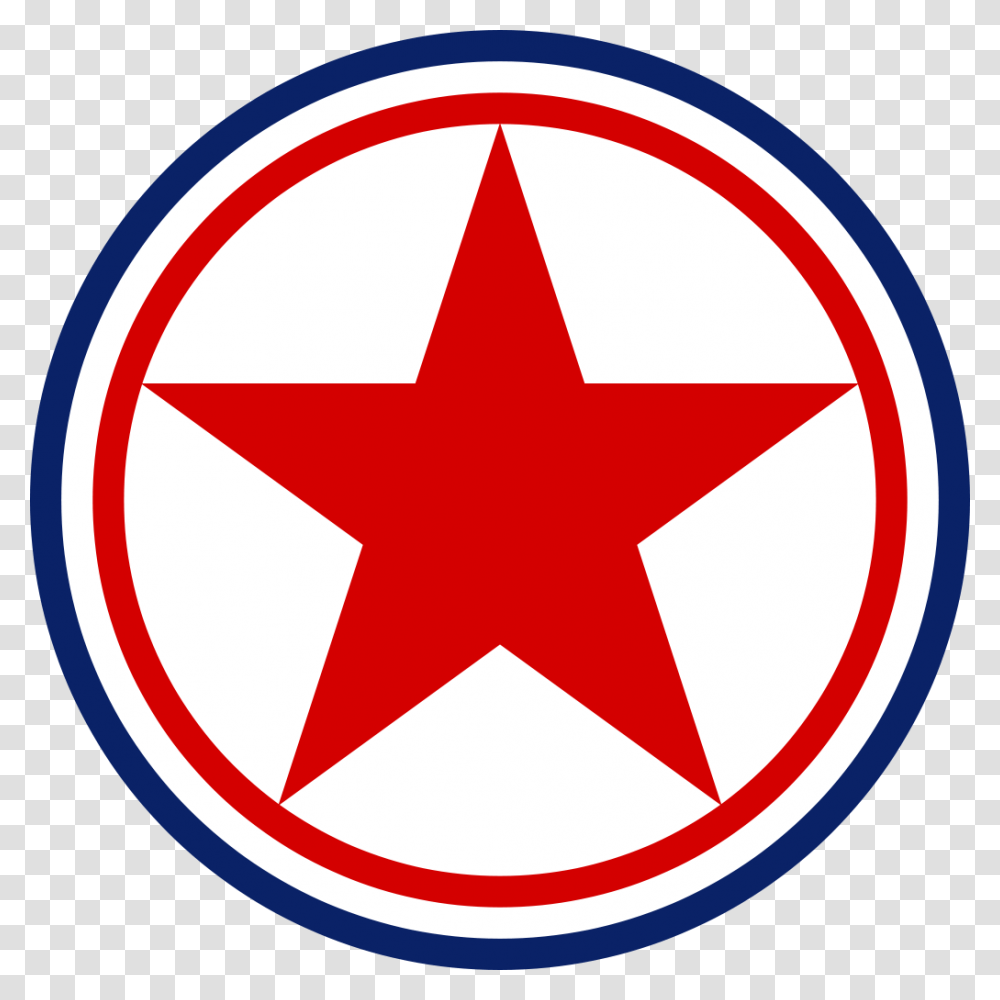 North Korea Flag Star, Star Symbol Transparent Png