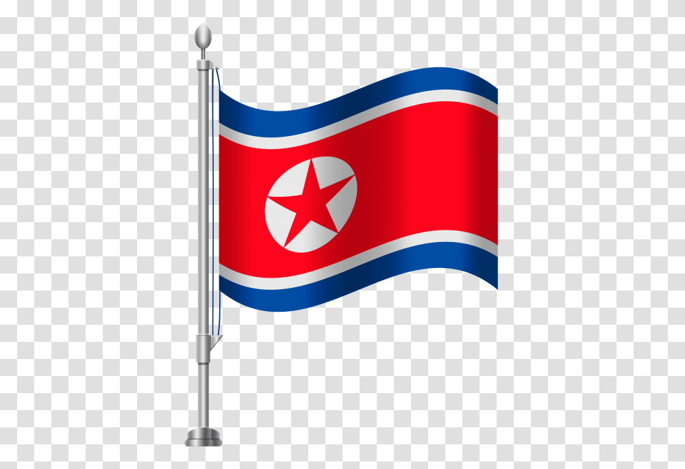 North Korea Flag, American Flag Transparent Png