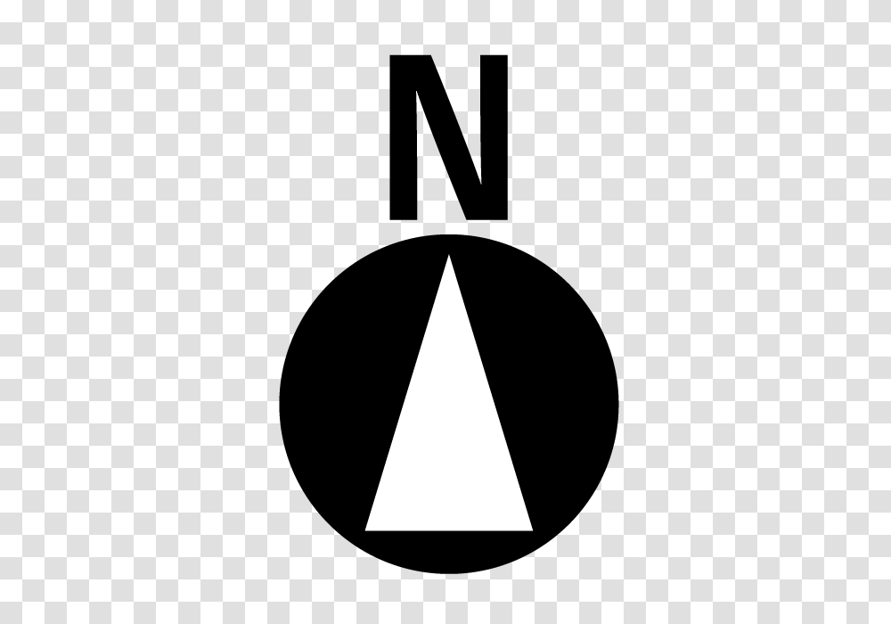 North N Map Mark Free Icon Clip Art Material, Triangle Transparent Png