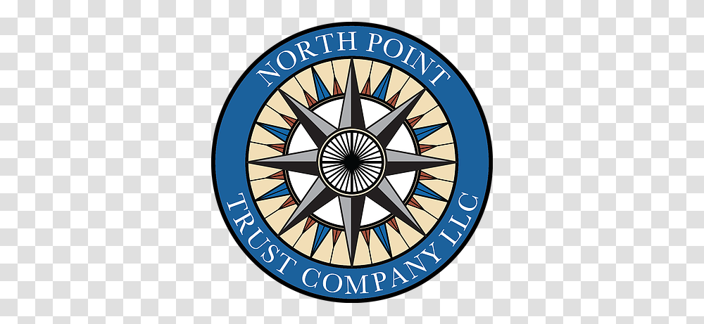 North Point Trust South Dakota And Llc Admin Services Circle, Clock Tower, Architecture, Building, Compass Transparent Png