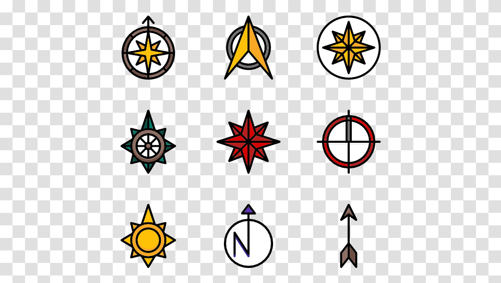North Points North Point Icon, Star Symbol, Poster, Advertisement Transparent Png