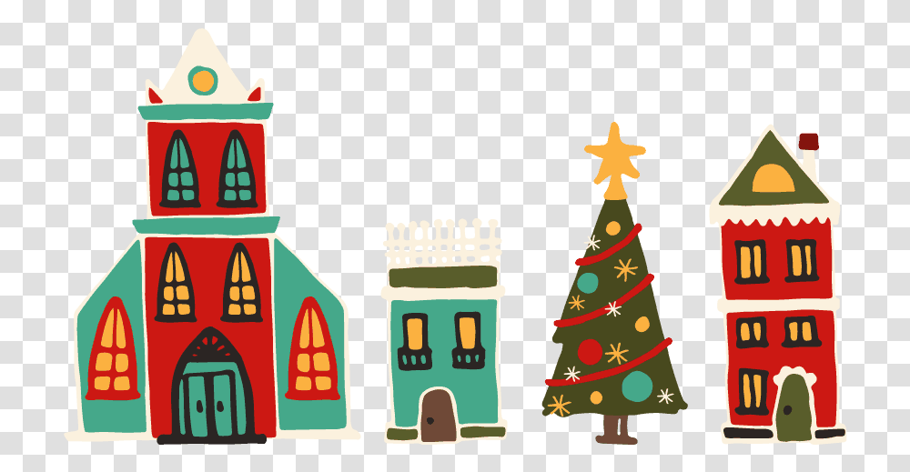 North Pole Clipart Christmas Tree, Plant, Ornament Transparent Png