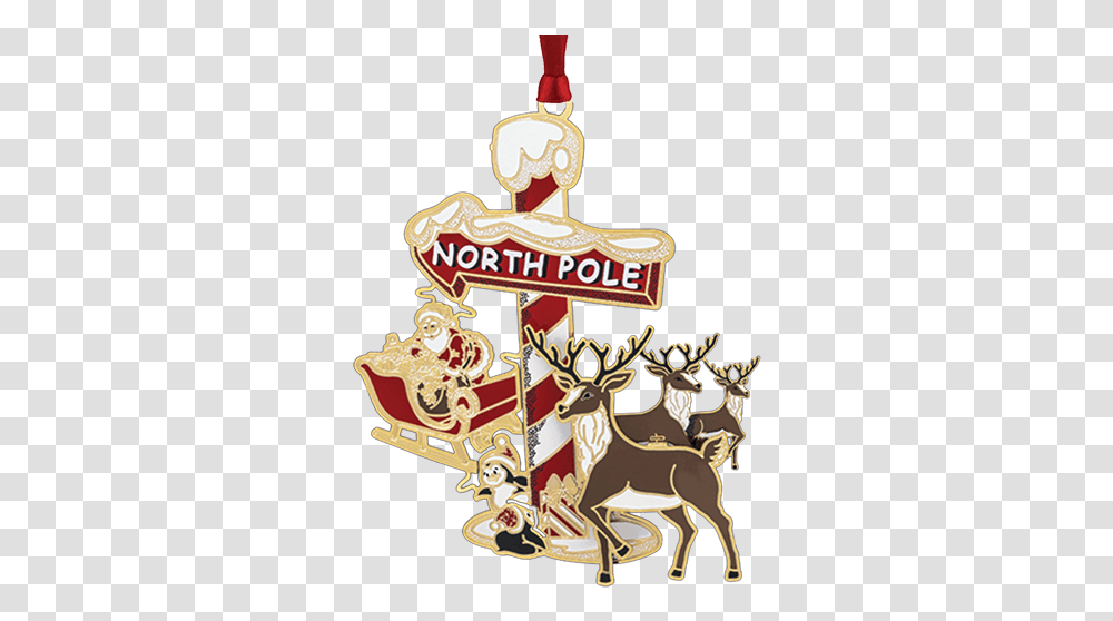 North Pole Decorative, Symbol, Emblem, Logo, Trademark Transparent Png
