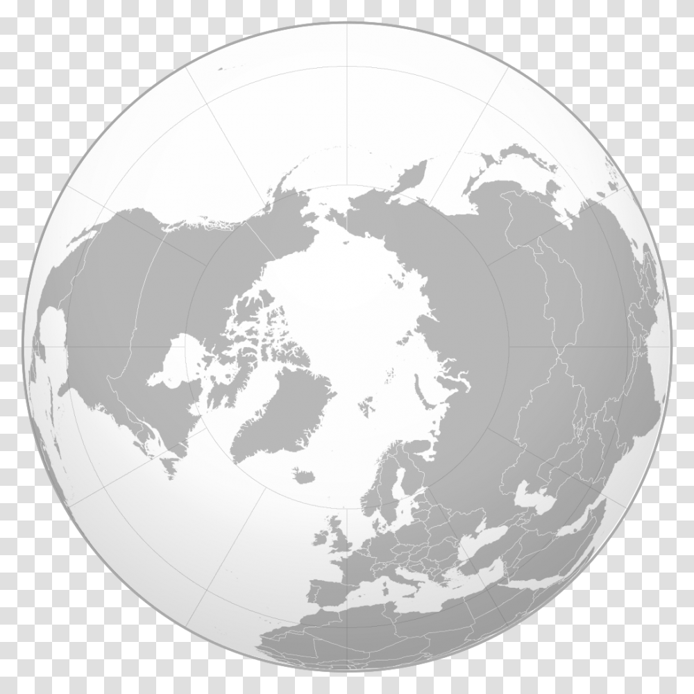 North Pole Orthographic Projection, Outer Space, Astronomy, Universe, Outdoors Transparent Png
