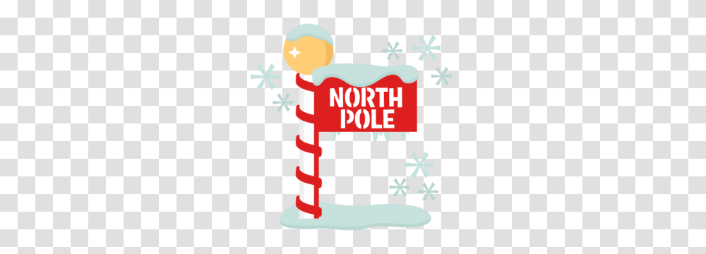 North Pole Sign Scrapbook Title Winter Snowflake, Fence, Outdoors, Alphabet Transparent Png