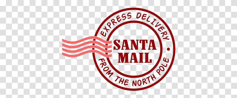 North Pole Stamp File North Pole Express Mail, Logo, Trademark Transparent Png