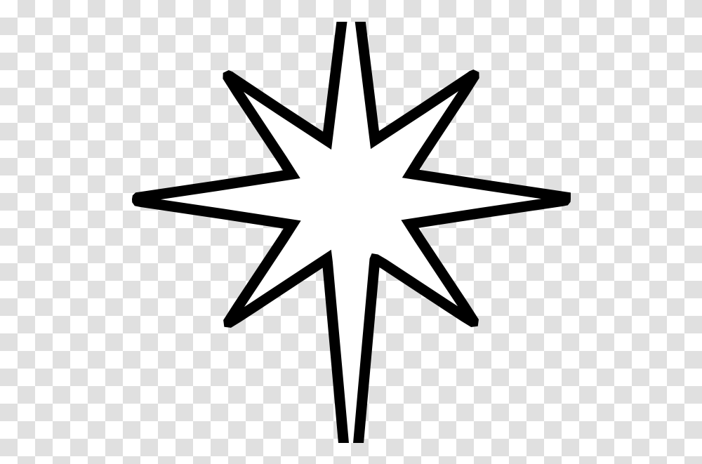 North Star Coloring, Cross, Symbol, Star Symbol Transparent Png