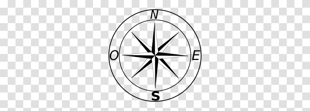 North Star Compass Clip Art, Star Symbol, Sword, Blade Transparent Png