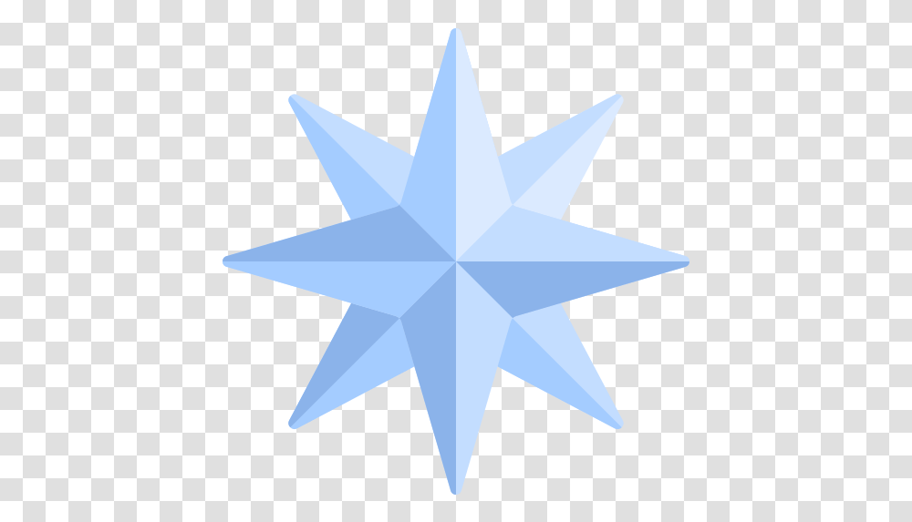 North Star Illustration, Cross, Symbol, Star Symbol Transparent Png