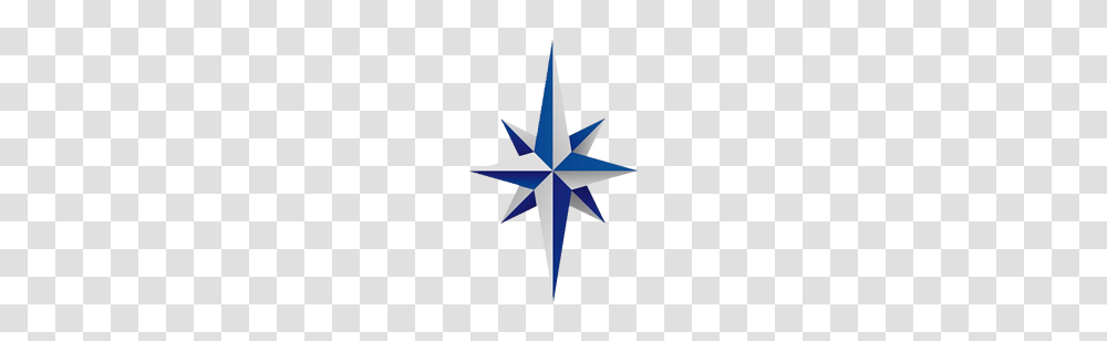 North Star Image, Cross, Star Symbol, Gold Transparent Png