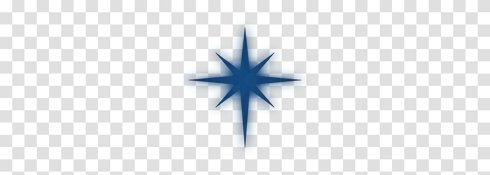 North Star Solid Blue Clip Art For Web, Cross, Pattern, Light Transparent Png