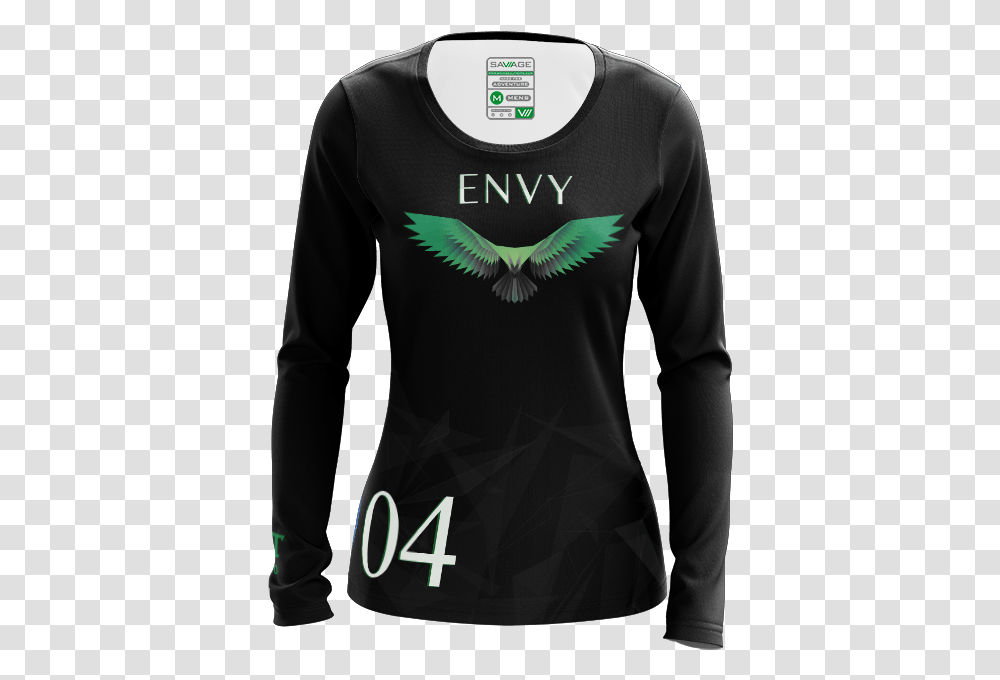 North Texas Envy Dark Ls Jersey T Shirt, Sleeve, Apparel, Long Sleeve Transparent Png