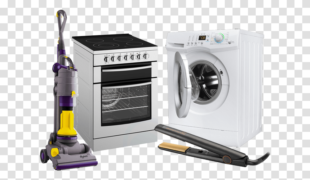 North West Domestics Appliances Washing Machine Door Open, Dryer, Oven Transparent Png
