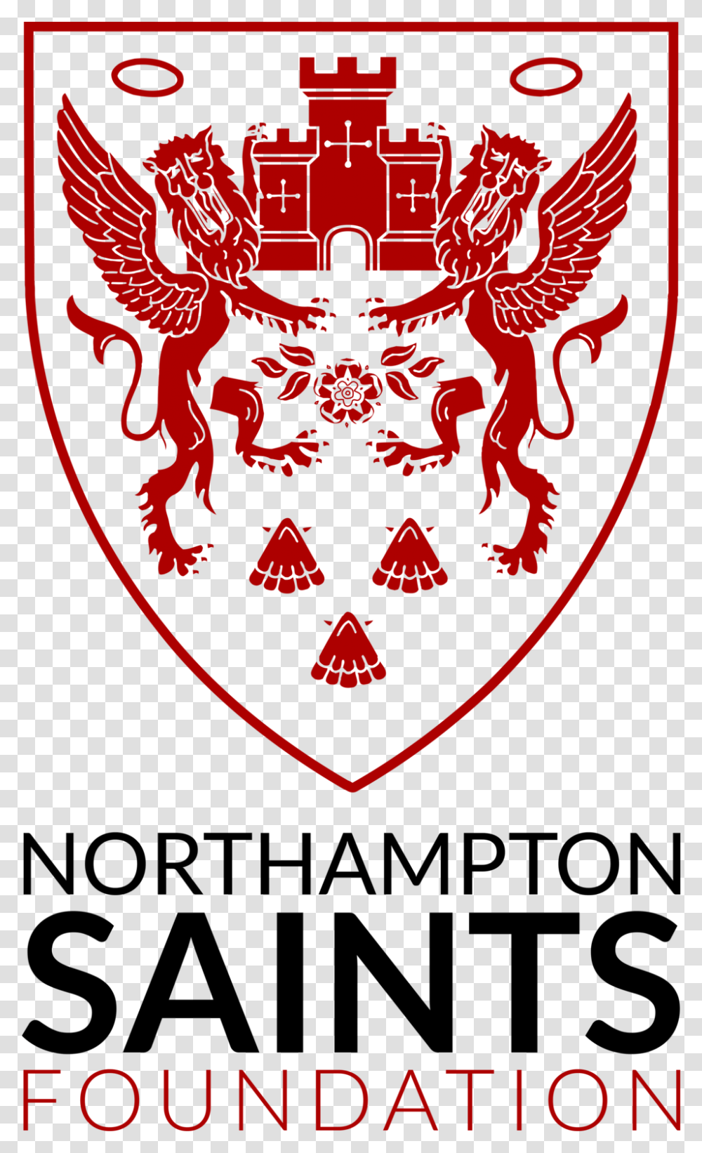 Northampton Saints Logo, Poster, Advertisement, Emblem Transparent Png