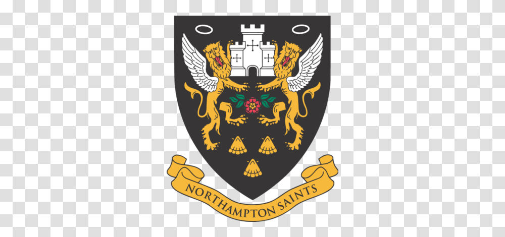 Northampton Saints Northampton Saints Logo, Armor, Poster, Advertisement, Emblem Transparent Png